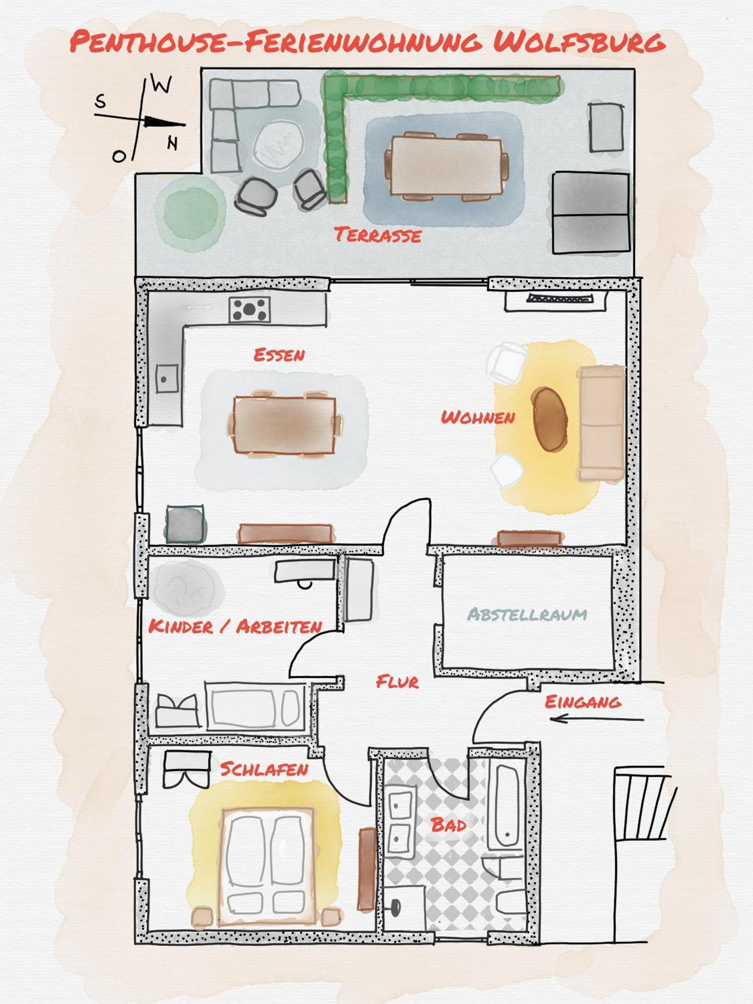Penthouse-ferienwohnung Appartement